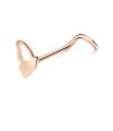 Butterfly Wing Curved Nose Stud NSKZ-1768